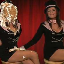 SlapstickStuff: SS100 Scene 1: All The Toshias Get Pied!