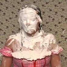 SlapstickStuff: SS100 Scene 1: All The Toshias Get Pied!