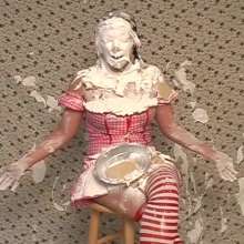 SlapstickStuff: SS100 Scene 1: All The Toshias Get Pied!