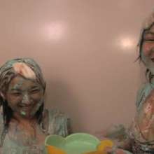 Alumi: Mai + Maria + dinner party = creamy, gooey mess