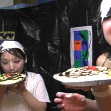 Alumi: Mai + Maria + dinner party = creamy, gooey mess