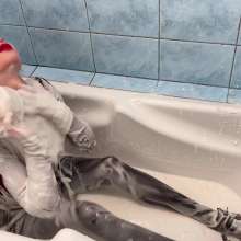 Your Wet Cat: 150 Liters of Slime on My Hot Body
