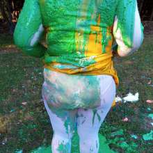 JD and Messy Andi: Today's sploshing adventure!