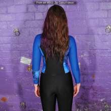 DungeonMasterOne: Maude gets messy in a zip-front spandex catsuit!