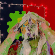 BatmanBeginsRules: Super Sloppy dd Game Show--Slime and Pies