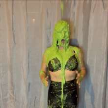 Chloe of PieroProductions: Chloe Is... Dressed To Impress... In Pies and Slime