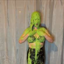 Chloe of PieroProductions: Chloe Is... Dressed To Impress... In Pies and Slime