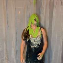 Chloe of PieroProductions: Chloe Is... Dressed To Impress... In Pies and Slime