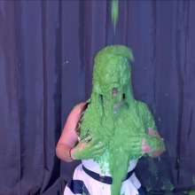 Chloe of PieroProductions: Chloe Is... Pied. Dunked. Slimed.