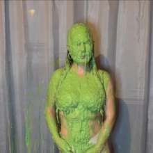 Chloe of PieroProductions: Chloe Is... Slimed and Stripped