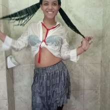 WetPlace: Danny Shower In Plaid Skirt