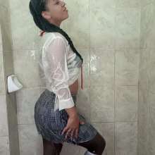 WetPlace: Danny Shower In Plaid Skirt