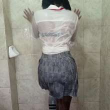 WetPlace: Danny Shower In Plaid Skirt