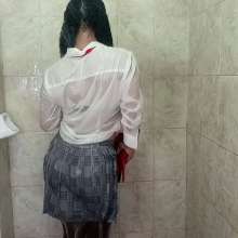 WetPlace: Danny Shower In Plaid Skirt