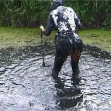 WSMProductions: Dee in Muddy Duck Pond