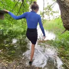 Wet Live Team: Dirty Walk in the Rain and Getting Completely Wet