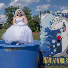 JD and Messy Andi: A Beautiful Bride Gets Dunked!