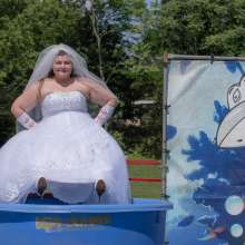 JD and Messy Andi: A Beautiful Bride Gets Dunked!
