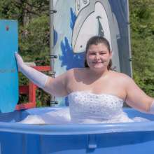 JD and Messy Andi: A Beautiful Bride Gets Dunked!