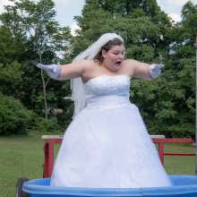 JD and Messy Andi: A Beautiful Bride Gets Dunked!