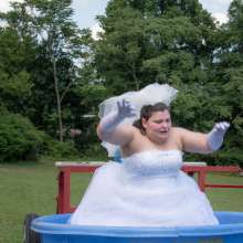 JD and Messy Andi: A Beautiful Bride Gets Dunked!