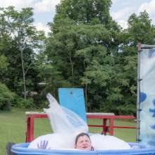 JD and Messy Andi: A Beautiful Bride Gets Dunked!
