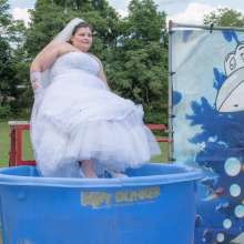 JD and Messy Andi: A Beautiful Bride Gets Dunked!