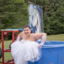 JD and Messy Andi: A Beautiful Bride Gets Dunked!