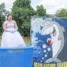 JD and Messy Andi: A Beautiful Bride Gets Dunked!