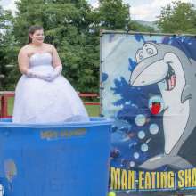 JD and Messy Andi: A Beautiful Bride Gets Dunked!
