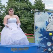 JD and Messy Andi: A Beautiful Bride Gets Dunked!