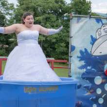 JD and Messy Andi: A Beautiful Bride Gets Dunked!