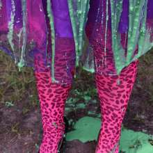 JD and Messy Andi: Andi's 80's Outfit Gets Slimed!