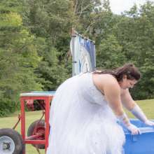 JD and Messy Andi: A Beautiful Bride Gets Dunked!
