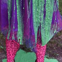 JD and Messy Andi: Andi's 80's Outfit Gets Slimed!