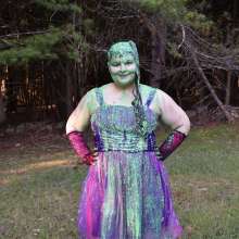 JD and Messy Andi: Andi's 80's Outfit Gets Slimed!