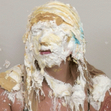 SlapstickStuff: Newbie Amber is The New Cake Tester!  Both Scenes Edited!