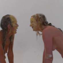 HotWamHD: Lorna and Ambers Messy Makeout Session 0018