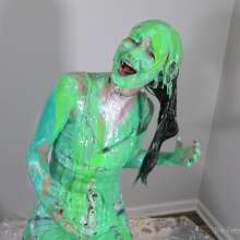 Miss Nicole: Marsha's First Time Ever Getting Pied and Slimed (4K Uhd)