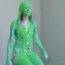 Miss Nicole: Marsha's First Time Ever Getting Pied and Slimed (4K Uhd)