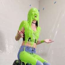 Miss Nicole: Marsha's First Time Ever Getting Pied and Slimed (4K Uhd)
