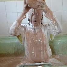 Thefetishgirl: Messy Mess Bath