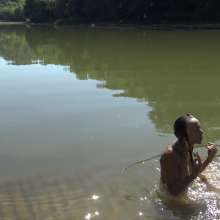 Jayce: Creamy, Deep Mud-w My dildo-hunters-public+rinse off!