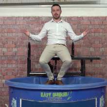 WamtasticUK: Nathan in Dunk Tank Looking for Coins