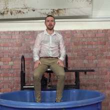 WamtasticUK: Nathan in Dunk Tank Looking for Coins