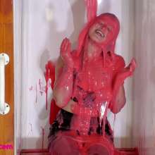 CandyCustard: Office Gal Lottie Lalay Saves Her Job With Gunge!