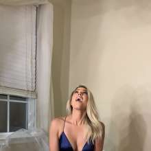 Slimed Models: Scarlett Chunky Green Slimed in an Evening Dress Re-Release