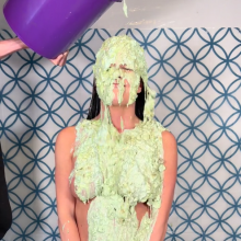 Slimed Models: Victoria Slimed With Shoot Leftovers