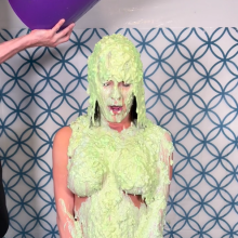 Slimed Models: Victoria Slimed With Shoot Leftovers