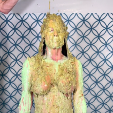 Slimed Models: Victoria Slimed With Shoot Leftovers